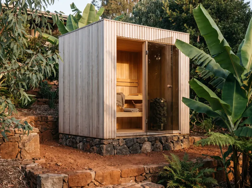 Outdoor & garden saunas